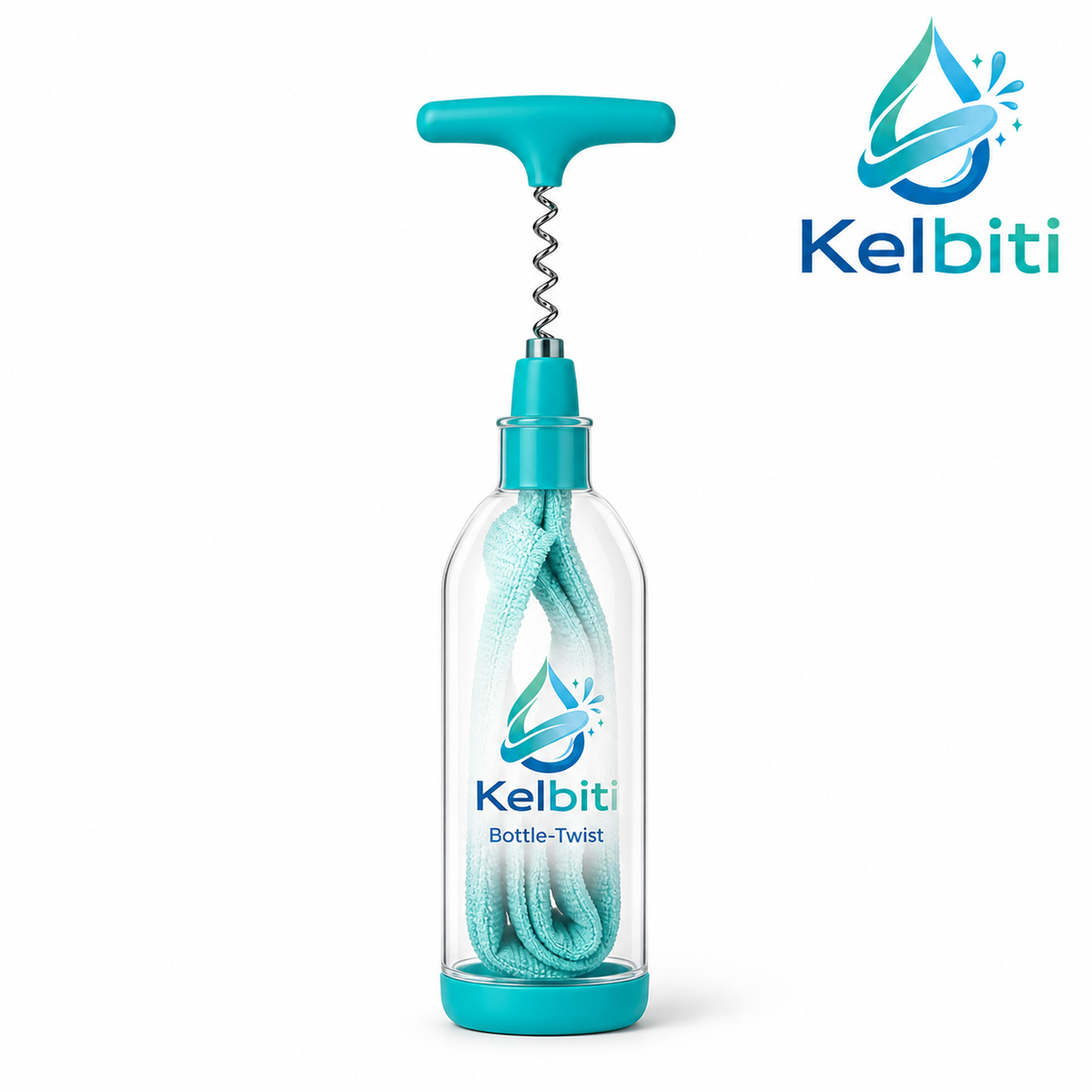Novelih™ Bottle Twist Manual Bottle Cleaning Tool