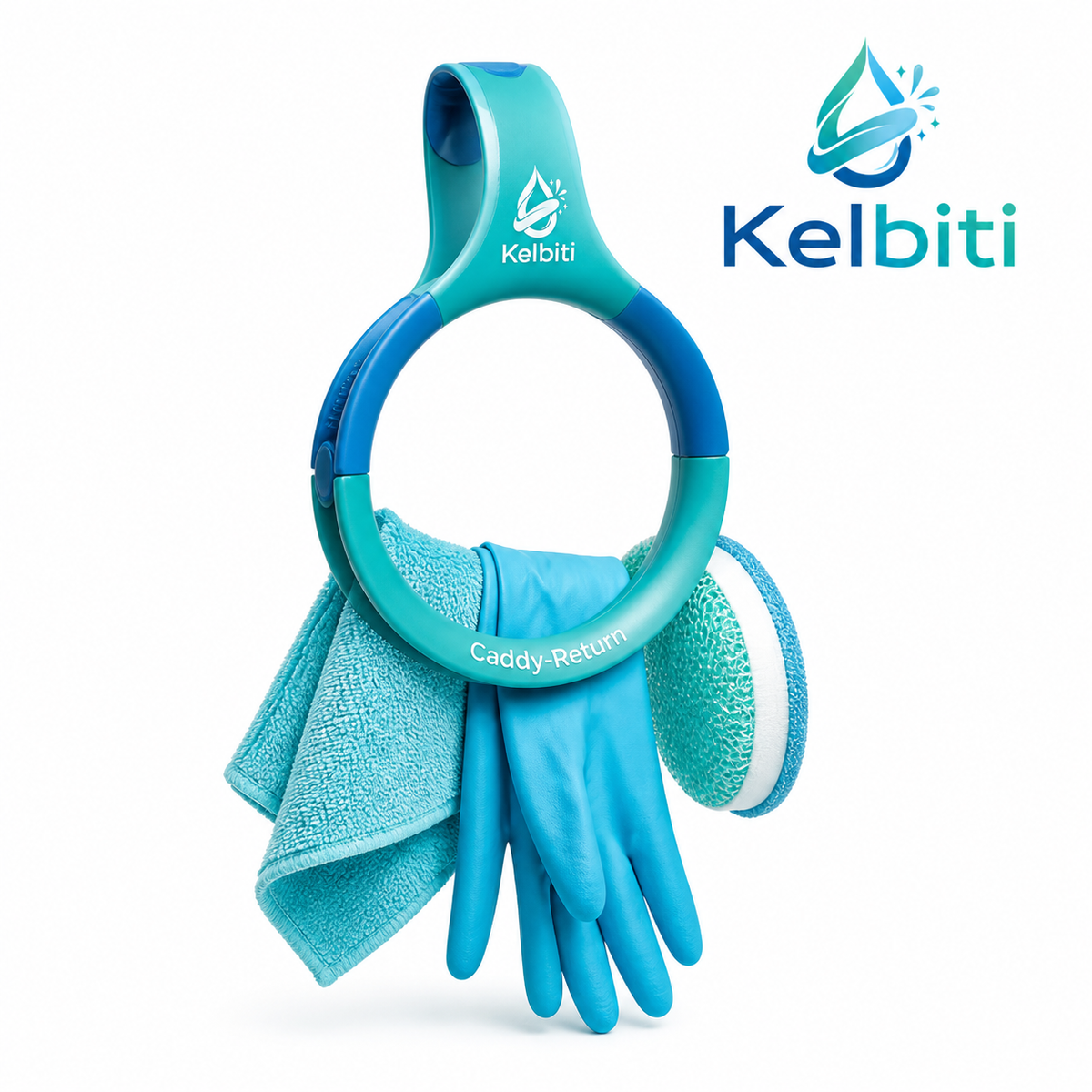 Novelih™ Caddy Return Cleaning Glove & Cloth Hanger