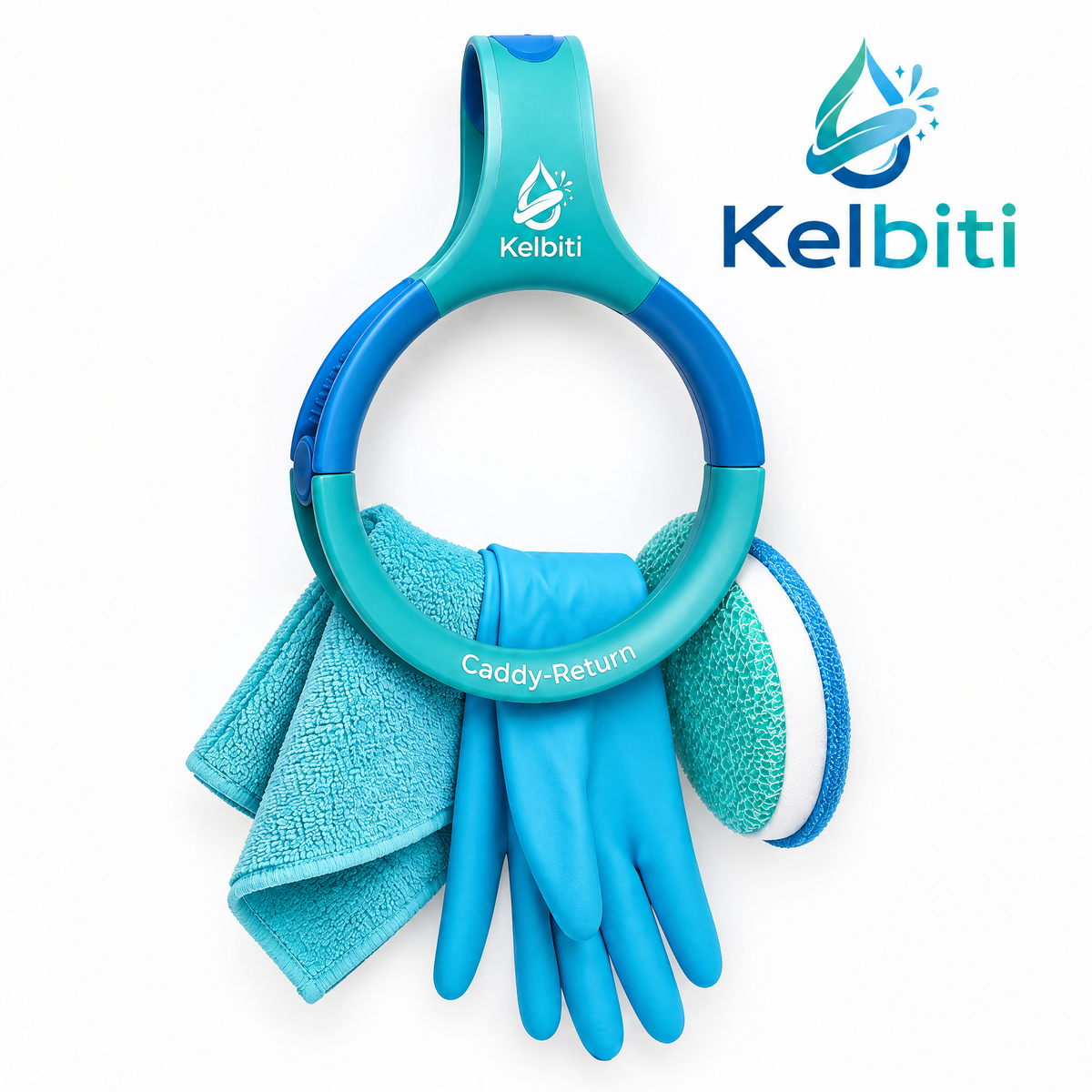 Novelih™ Caddy Return Cleaning Glove & Cloth Hanger