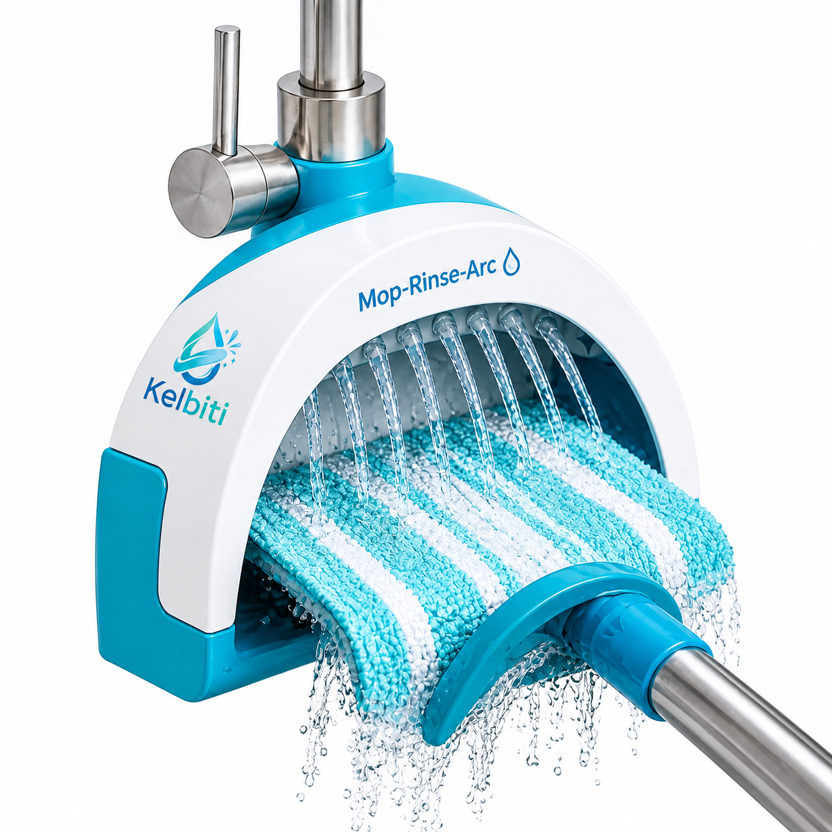 Novelih™ Mop Rinse Arc Sink-Mounted Rinse Guide